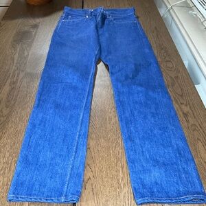 Pure Blue Japan Syoaiya BRT-013 14.5oz Bright Blue Raw Selvedge Slim Tapered
